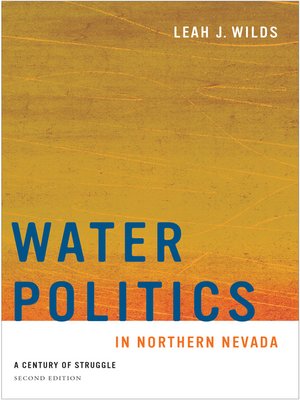 cover image of Water Politics in Northern Nevada